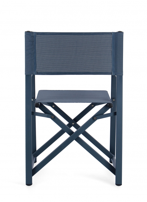 Scaun Taylor, Aluminiu/Poliester, Albastru, 48x56x86 cm [6]