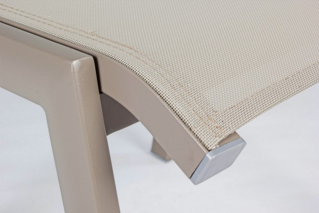 Scaun VICTOR, aluminiu, bej, 53x51x44cm [5]