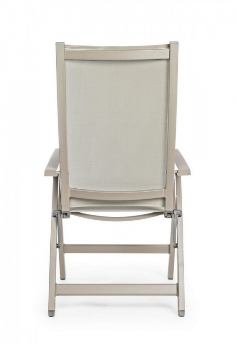 Scaun Victor, Aluminiu, Bej, 59x71x113 cm  [4]