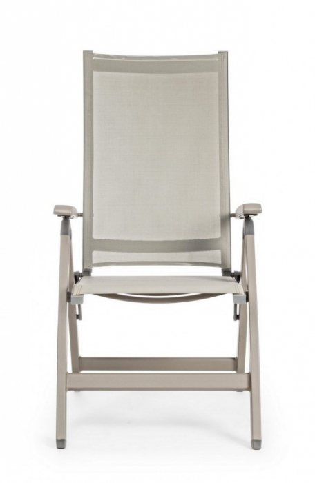 Scaun Victor, Aluminiu, Bej, 59x71x113 cm  [3]