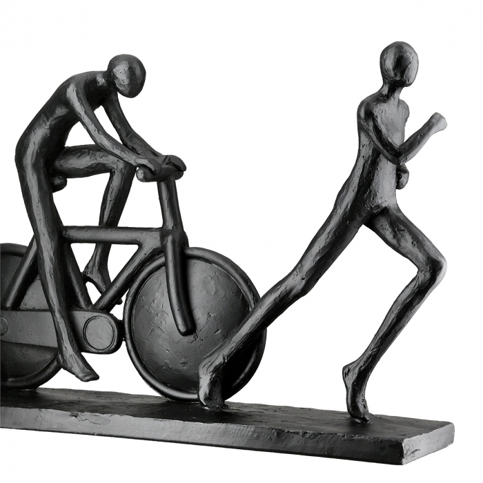 Sculptură, Active, Poly, negru, PU 2, L. 6,5 cm, L. 35,5 cm, H. 19,5 cm [2]