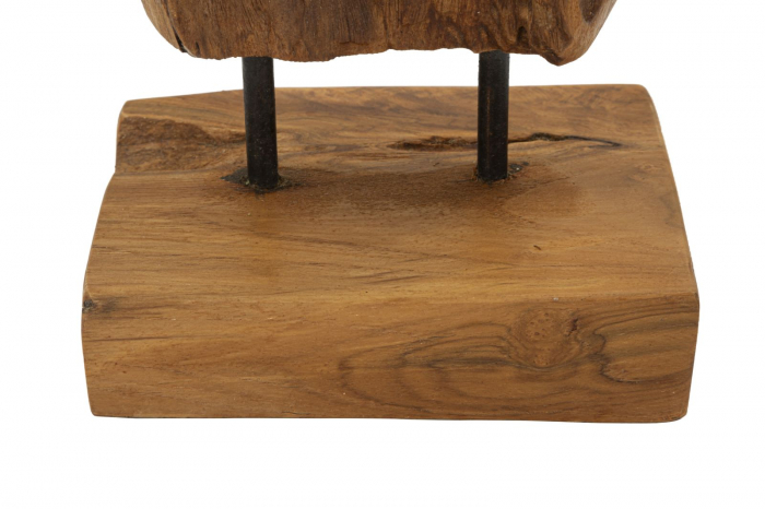 Sculptură, Akar din tec reciclat 18x13x55 cm (piesa unica) [6]