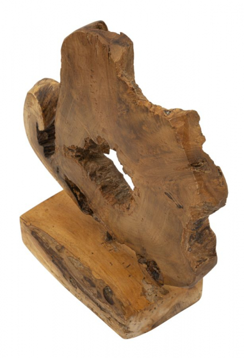 Sculptură, Bintang din tec reciclat 31x13x35 cm (piesa unica) [3]