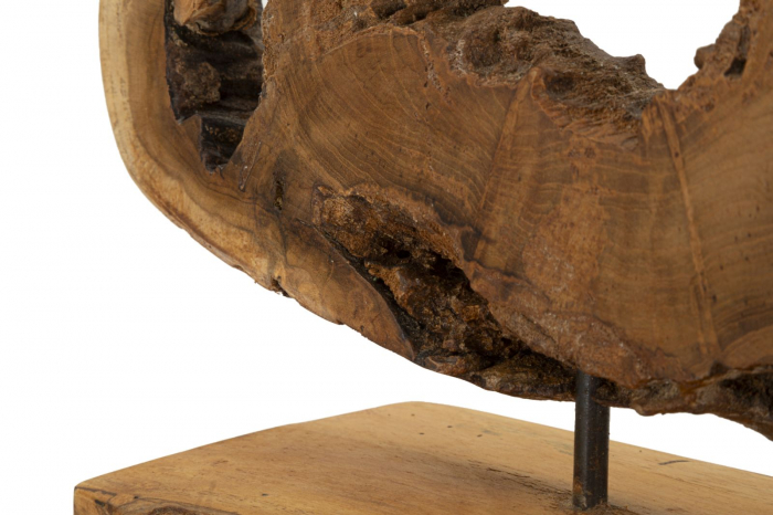 Sculptură, Bintang din tec reciclat 31x13x35 cm (piesa unica) [4]