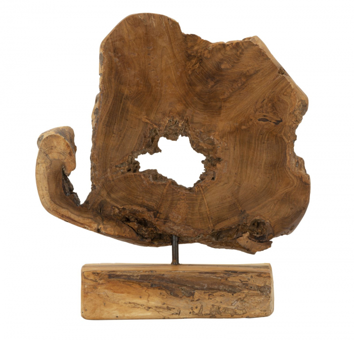 Sculptură, Bintang din tec reciclat 31x13x35 cm (piesa unica) [1]