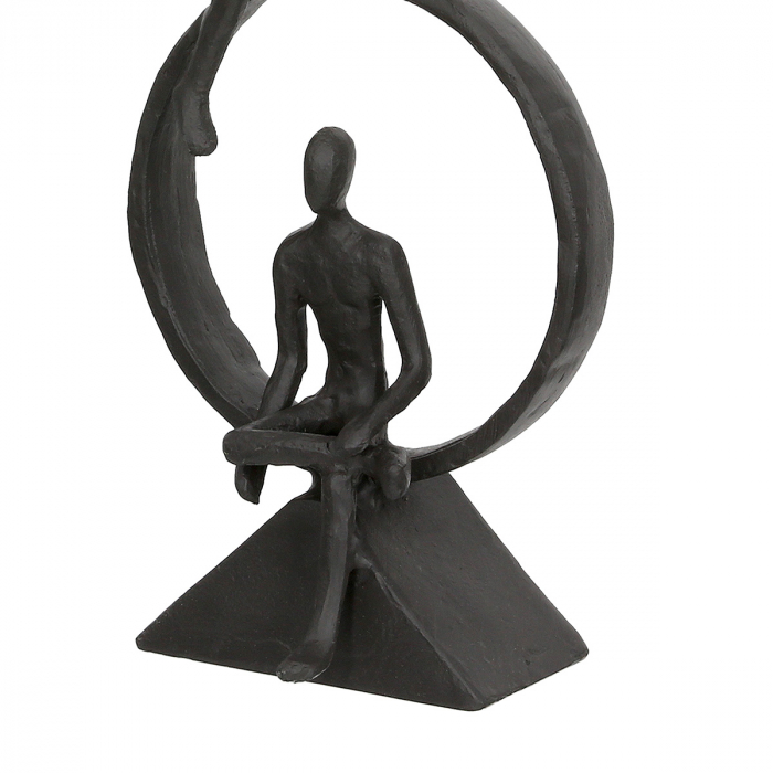 Sculptură, Break time, Grup, Fier, maro închis, PU 2, L. 5 cm, L. 19 cm, H. 34 cm [3]