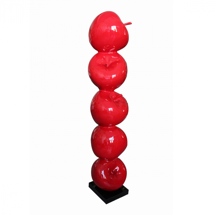 Sculptură, Cireș, Cherry, Marmură, Polirășină, roșu, PU 1, H. 183 cm, D. 36 cm [2]