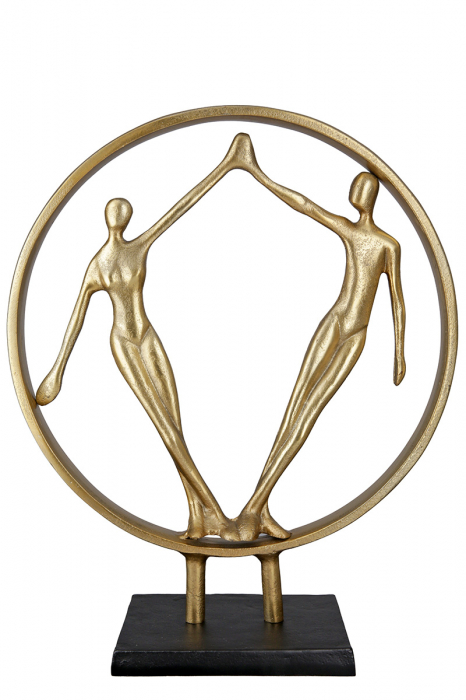 Sculptură din aluminiu, Hand in Hand [2]
