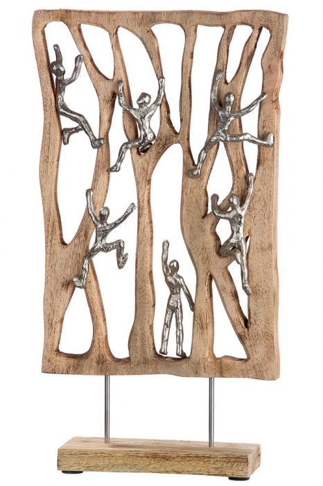 Sculptură din lemn Climbing Wall [2]