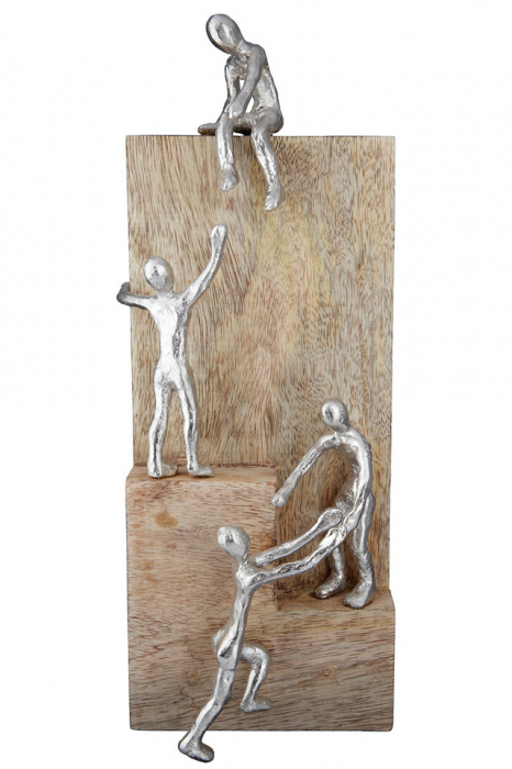 Sculptura din lemn Helping Hand