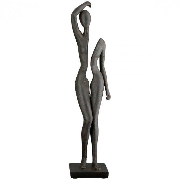 Sculptură, Femeie, Rășină sintetică, antracit, PU 2, L. 9 cm, l. 9 cm, H 40 cm [2]