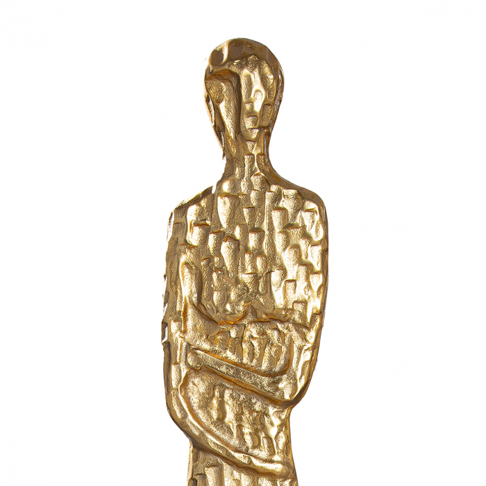 Sculptură, Femeie, Salvina, Aluminiu, auriu, PU 1, L. 15 cm, L. 15 cm, H. 138 cm [2]