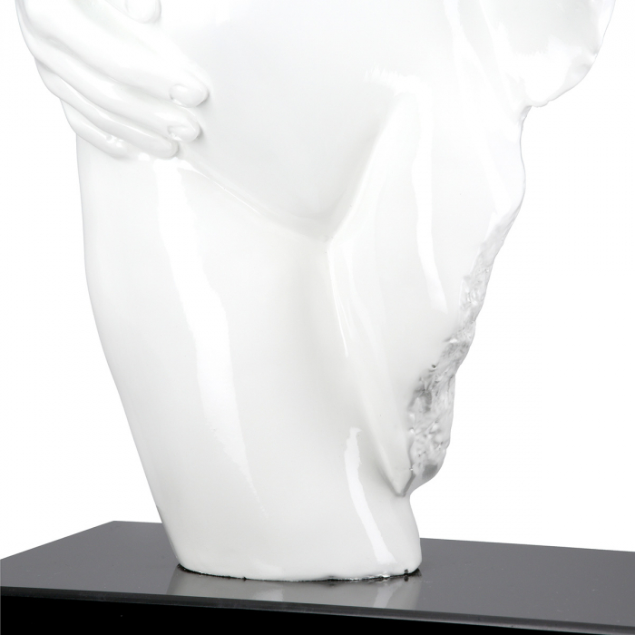 Sculptură, Pereche, Coppia, Marmură, Polirășină, alb, PU 1, L. 12 cm, L. 35 cm, H. 49 cm [3]