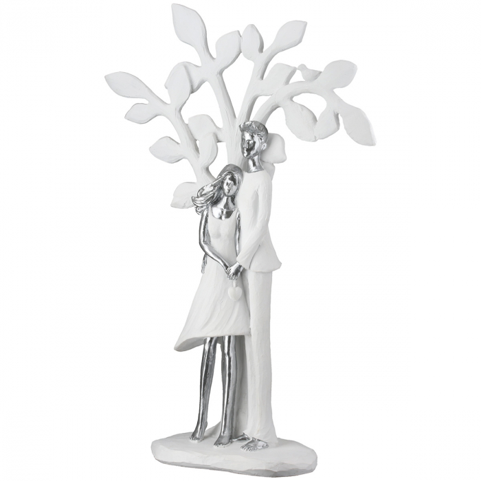 Sculptură, Pereche, Rășină sintetică, alb, PU 2, L. 7 cm, L. 20 cm, H 30 cm [1]