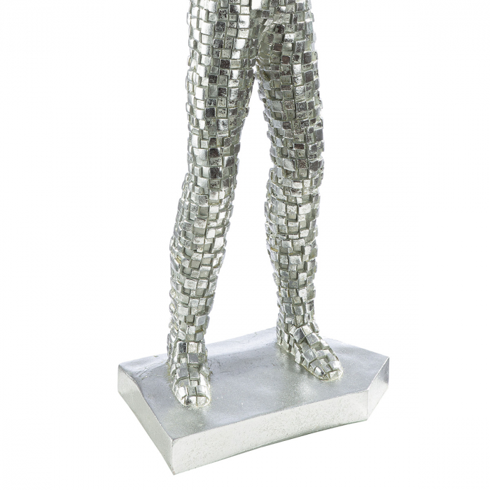 Sculptură, Persoană, Cutii, Polirășină, argintie, PU 2, L. 12 cm, L. 19 cm, H. 52 cm [4]