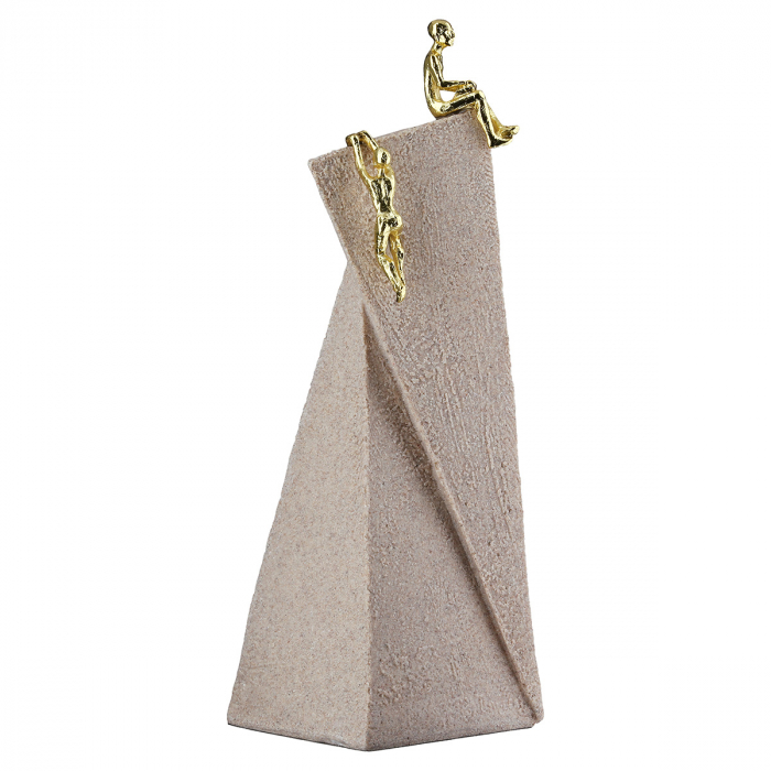 Sculptură, Persoană, Rășină sintetică, crem, PU 2, L. 8 cm, L. 7 cm, H 27 cm [2]