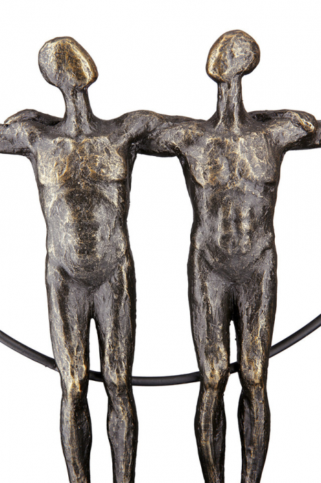 Sculptură rasina two men [5]
