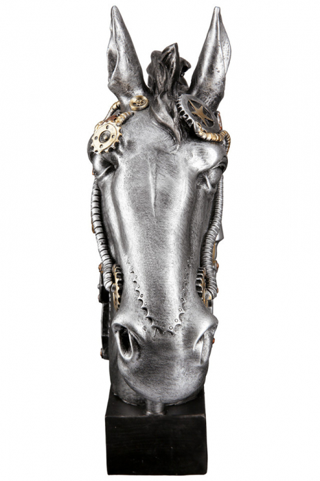 Sculptură rasinaSteampunk Horse [3]