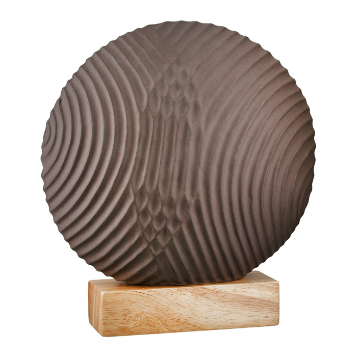 Sculptură, rotundă, Malea, Ceramica, maro, PU 2, L. 6,5 cm, L. 25 cm, H. 27 cm [2]