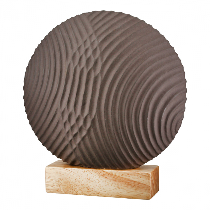 Sculptură, rotundă, Malea, Ceramica, maro, PU 2, L. 6,5 cm, L. 25 cm, H. 27 cm [5]