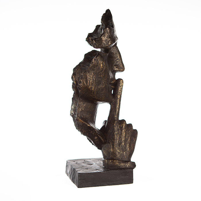 Figurina SILENCE, rasina, 13x13x39 cm [2]