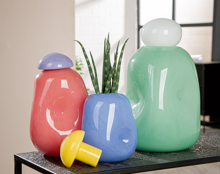 Serie 4 buc., Glass Art, „Bombon”, Vază, Sticlă, PU 1, H 0 cm, D 0 cm [1]