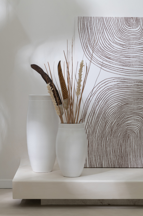 Set 2 buc plante uscate, Fibre naturale, Natural, 20x5x145 [4]