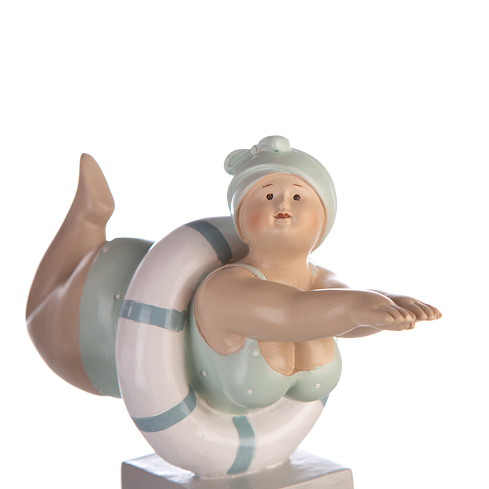 Set 2 figurine Aunt Elli, rasina, multicolor, 20.5x20 cm [2]