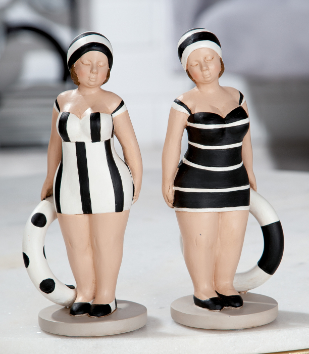 Set 2 figurine Becky, Rasina, Multicolor, 8x20.5x9 cm