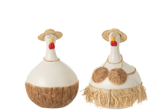 Set 2 figurine, Ceramica, Multicolor, 15.5x15x22.5 [1]