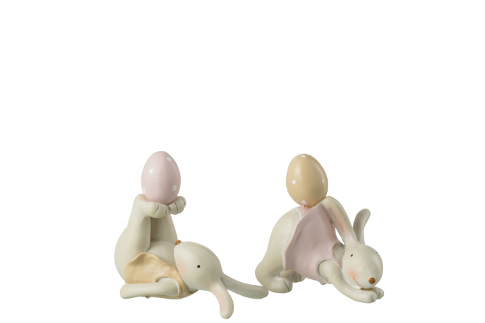 Set 2 figurine, Material sintetic, Multicolor, 11.5x6x10