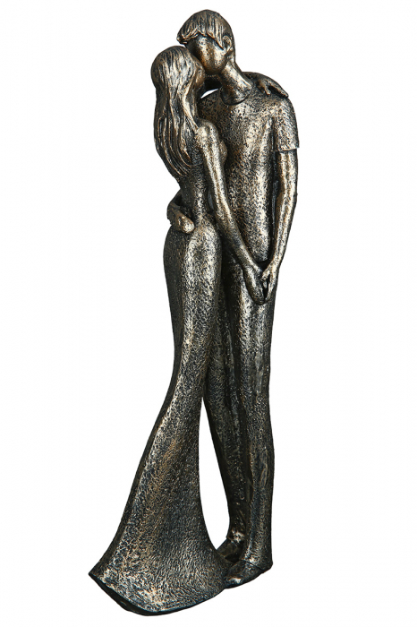 Set 2 figurine Romance, Rasina, Bronz, 13x30x4.5 cm [3]