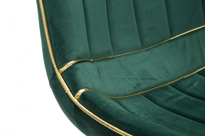 Set 2 scaune PARIS verde/auriu (cm) 51X59X79 [6]