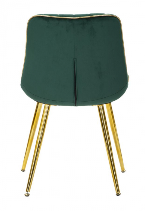 Set 2 scaune PARIS verde/auriu (cm) 51X59X79 [2]