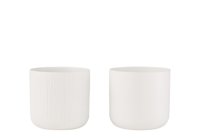 Set 2 ghivece, Ceramica, 18.5x18.5x18 [1]