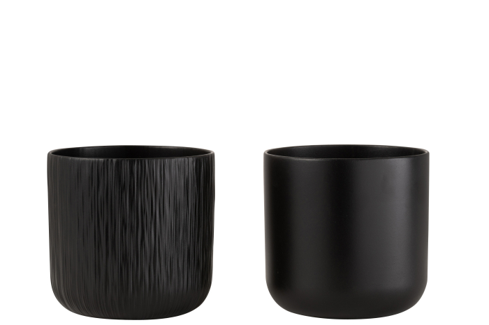 Set 2 ghivece, Ceramica, , 21x21x20.5 [2]