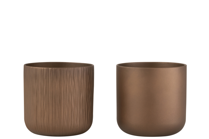 Set 2 ghivece, Ceramica, , 21x21x20.5 [2]