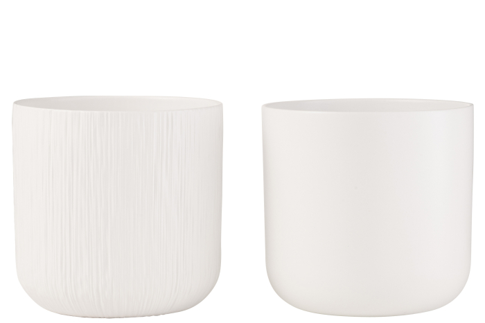 Set 2 ghivece, Ceramica, , 26.5x26.5x26 [1]