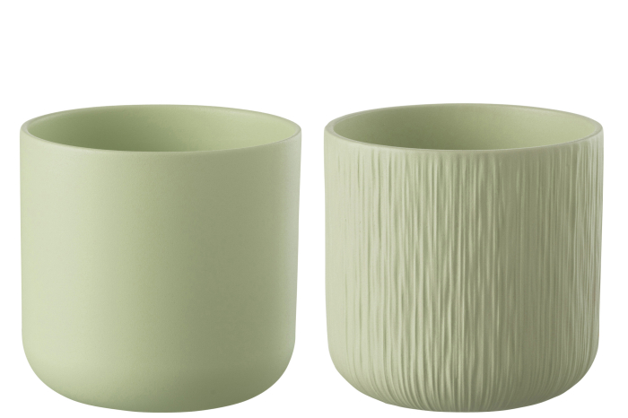 Set 2 ghivece, Ceramica, 26.5x26.5x26 [2]