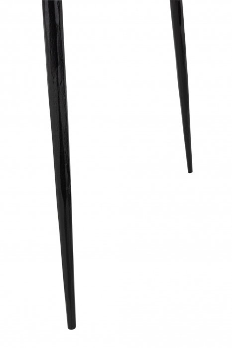 Set 2 masute Marble, Metal, Negru, 41x41x46 cm [4]