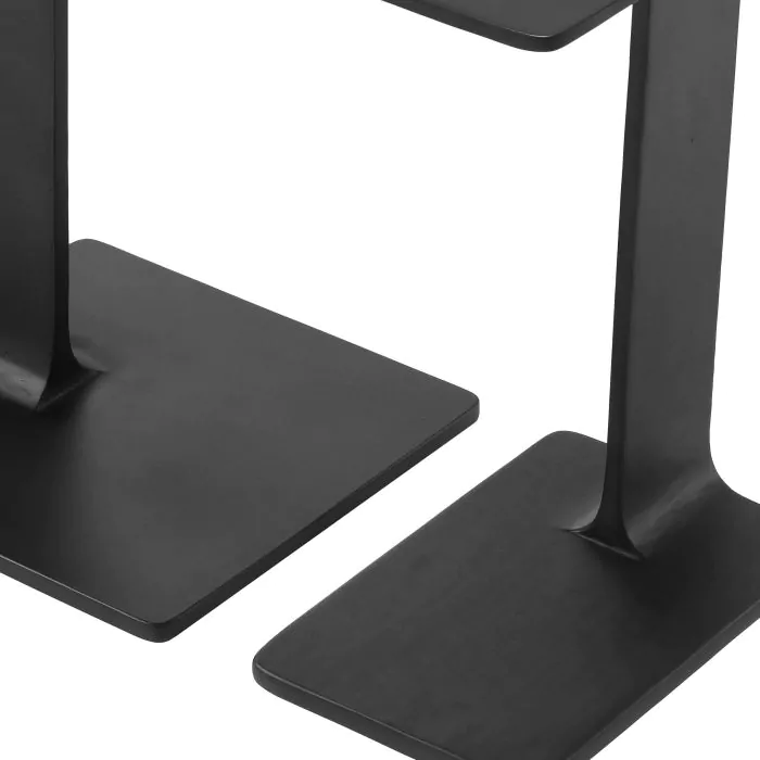 Set de 2 măsuțe laterale Smart, finisaj negru [5]