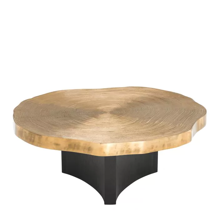 Set de 2 Măsuță de cafea, Thousand Oaks cu finisaj alama [5]