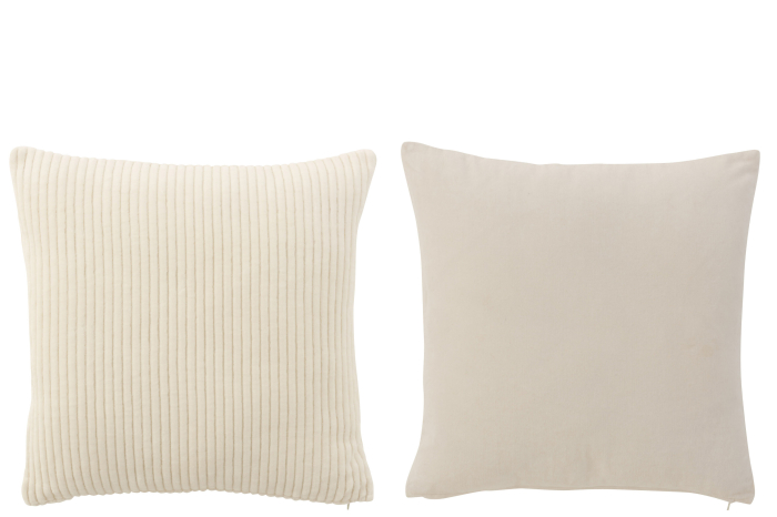 Set 2 perne, Textil, Alb , 43x42x14 [1]