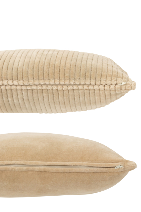 Set 2 perne, Textil, Bej, 43x45x10 [2]