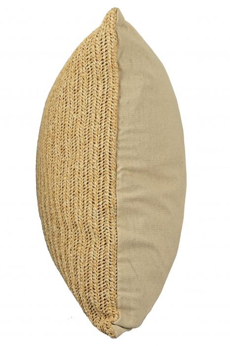 Set 2 pernite Natural, Panza, Maro, 45x45 cm [3]