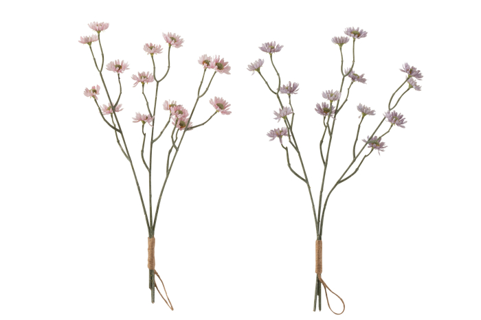 Set 2 plante artificiale, Material sintetic, Mov, 16x16x54 [1]