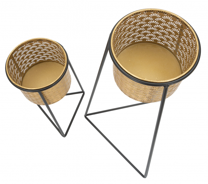 Set 2 suporturi flori  COUPLE GLAX CM Ø 43X36X70-27X23X45 , Mauro Ferretti [5]