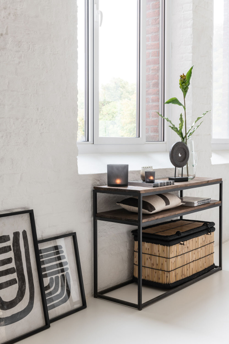 Set 2 suporturi lumanari, Sticla, Maro, 7.3x7.3x8 [5]