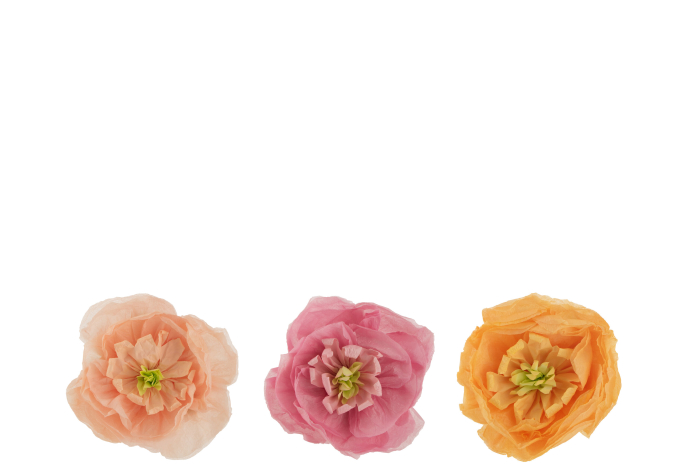 Set 3 flori, Hartie, Multicolor, 73x26x104.5 [2]