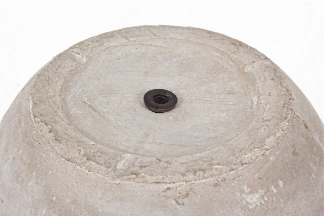 Set 3 ghivece Sand, Fibra de sticla, Gri, 34/42/50xx32/41/51 cm [3]